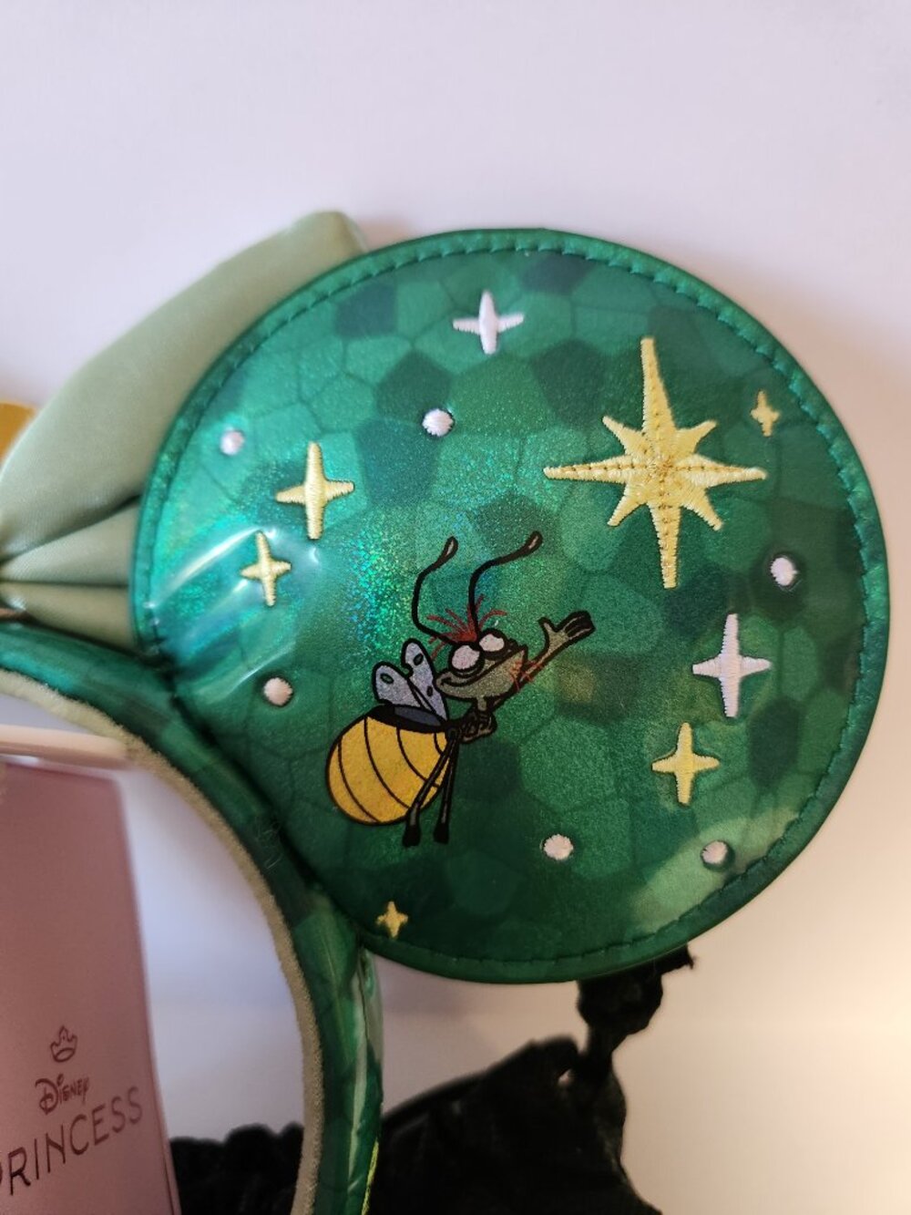 Loungefly Disney Princess Stained Glass Ears Headband Tiana 2025 Authentic New - Picture 4 of 7